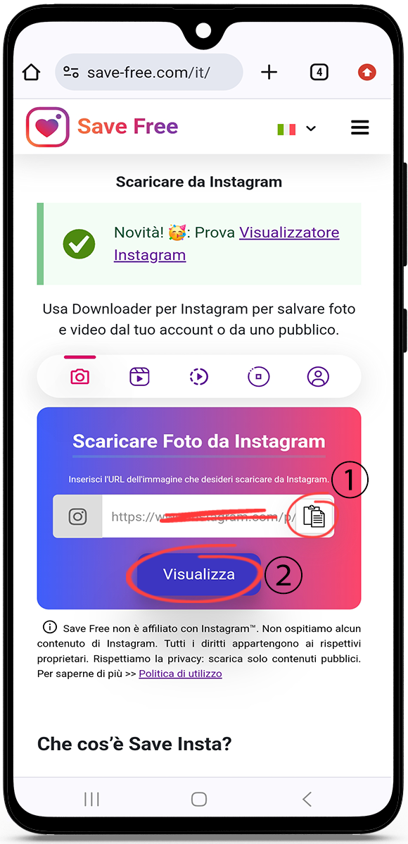 Scaricare Da Instagram Salva Video Foto E Storia Save Insta