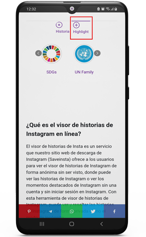 Ver Historias de Instagram save insta