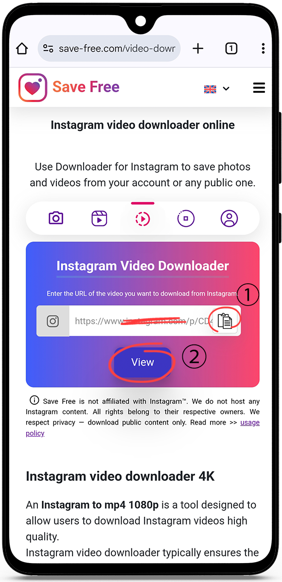 instagram video 4k downloader